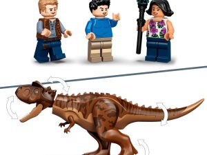 Achtervolging van Dinosaurus Carnotaurus 76941
