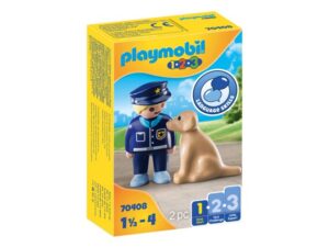 Politieman met hond 70408