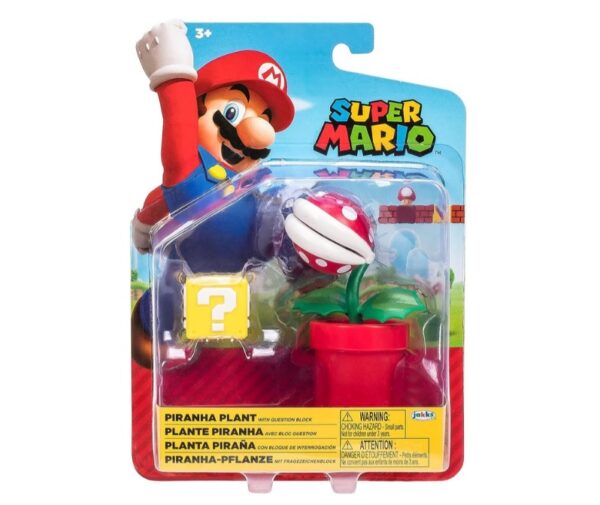 Super Mario Actiefiguur Piranhaplant