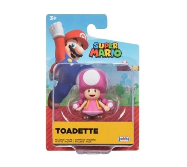 Super Mario Mini Actiefiguur - Toadette