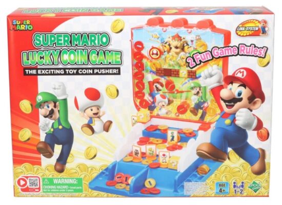 Super Mario Geluksmunten spel