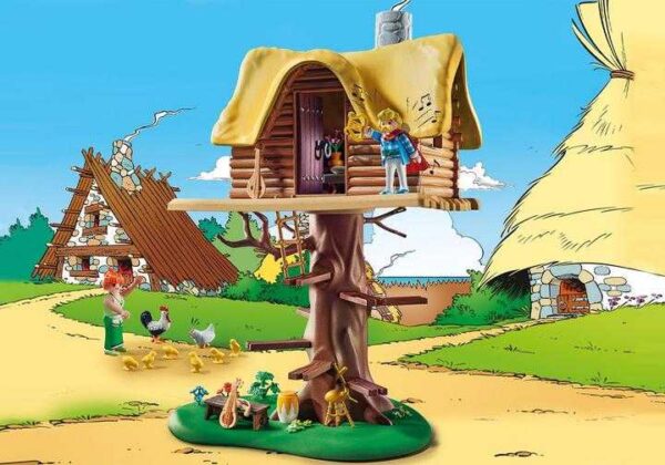 Asterix: Kakofonix met boomhut 71016