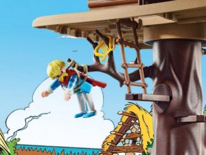 Asterix: Kakofonix met boomhut 71016