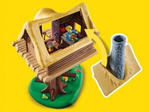 Asterix: Kakofonix met boomhut 71016