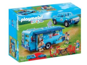 PLAYMOBIL-FunPark Pickup met caravan 9502