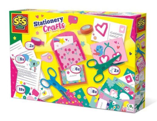 SES - Knutsel schrijfset - met kartelscharen