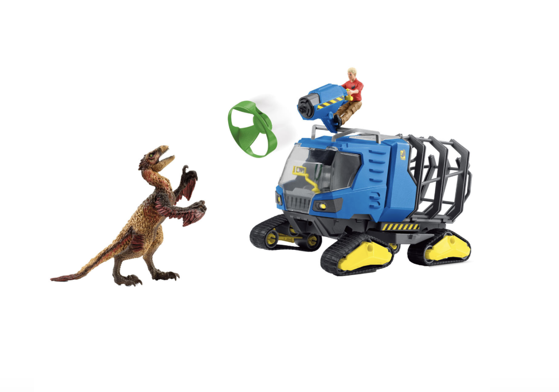 Schleich Dinosaurus Terreinvoertuig 42604