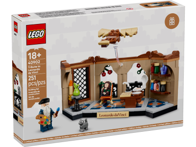 LEGO 40902 Eerbetoon aan Leonardo da Vinci