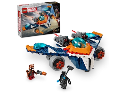 LEGO 76278 Marvel Rockets Warbird vs. Ronan