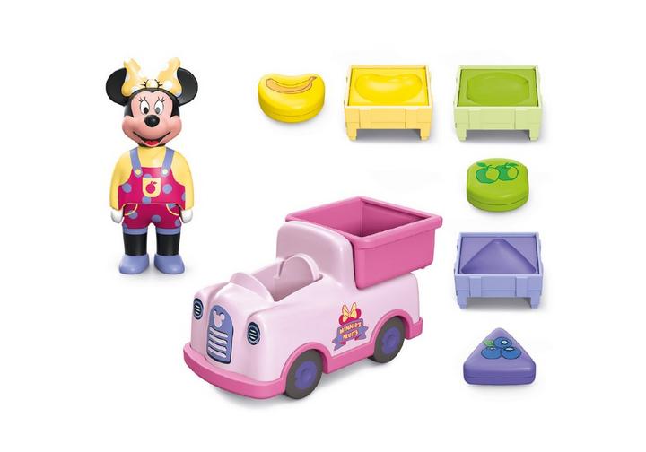 PLAYMOBIL 71770 JUNIOR & Disney: Minnie Mouse' fruitsorteerwagen