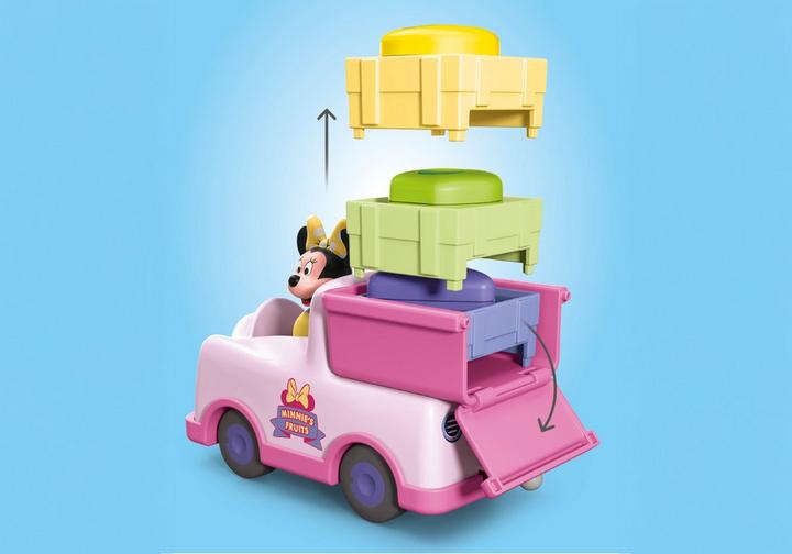 PLAYMOBIL 71770 JUNIOR & Disney: Minnie Mouse' fruitsorteerwagen