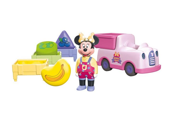 PLAYMOBIL 71770 JUNIOR & Disney: Minnie Mouse' fruitsorteerwagen