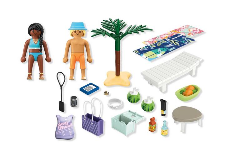 PLAYMOBIL 71908 Stranduitje met koppel