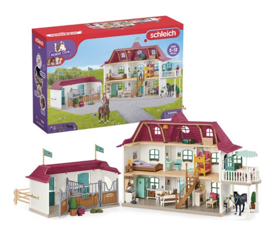 SCHLEICH 42551 Horse Club Landhuis en stal