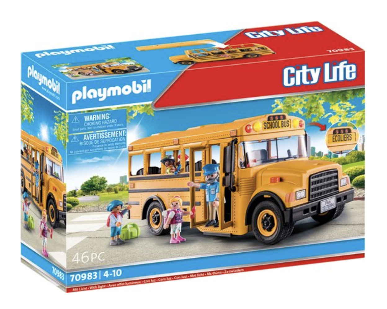 PLAYMOBIL 70983 Amerikaanse schoolbus