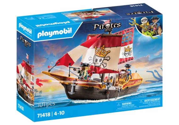 PLAYMOBIL 71418 Piratenschip