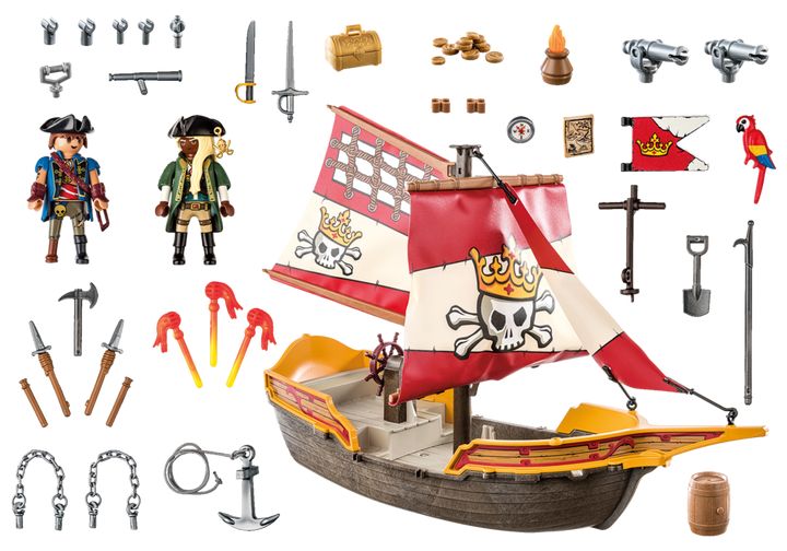 PLAYMOBIL 71418 Piratenschip