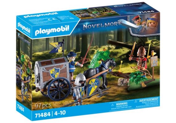 PLAYMOBIL 71484 Overval op transportwagen