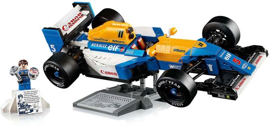 LEGO 10353 Williams Racing FW14B en Nigel Mansell - Afbeelding 2