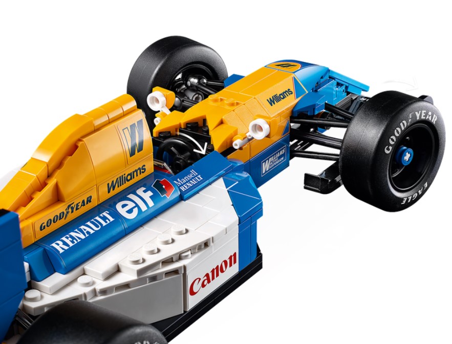 LEGO 10353 Williams Racing FW14B en Nigel Mansell - Afbeelding 3
