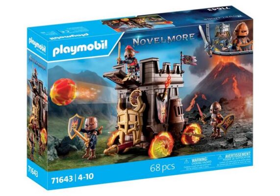 PLAYMOBIL 71643 Novelmore gevechtskar met vuurkanon