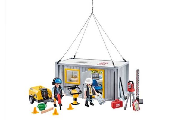 PLAYMOBIL 9843 Arbeiders en containers